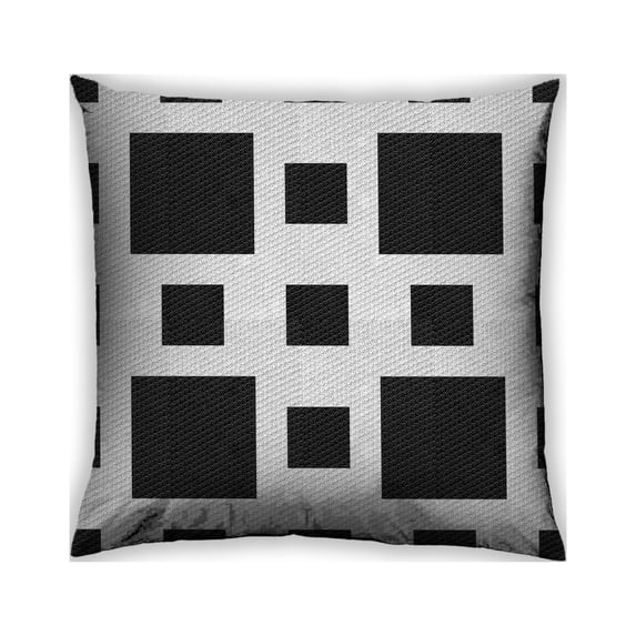 Ahgly Company Indoor Square Patterned Throw Pillow, 18 inch by 18 inch