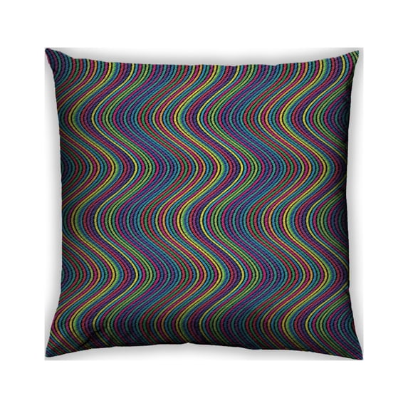 Ahgly Company Indoor Square Patterned Throw Pillow, 18 inch by 18 inch