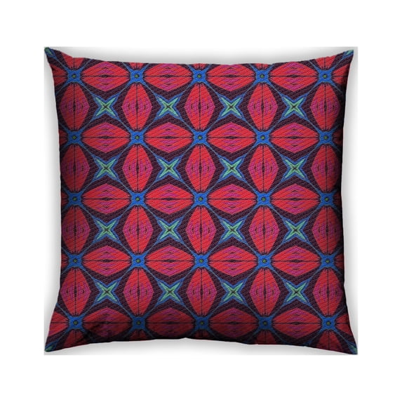 Ahgly Company Indoor Square Patterned Throw Pillow, 18 inch by 18 inch