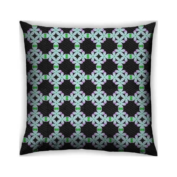 Ahgly Company Indoor Square Patterned Throw Pillow, 18 inch by 18 inch