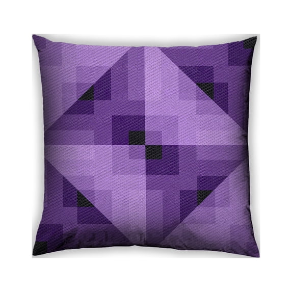 Ahgly Company Indoor Square Patterned Throw Pillow, 18 inch by 18 inch