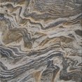 thumbnail image 1 of Ahgly Company Indoor Square Patterned Western Charcoal Gray Area Rugs, 7' Square, 1 of 1