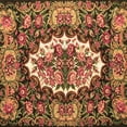 thumbnail image 1 of Ahgly Company Indoor Square Persian Brown Traditional Area Rugs, 5' Square, 1 of 4