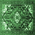 thumbnail image 1 of Ahgly Company Indoor Square Persian Emerald Green Traditional Area Rugs, 5' Square, 1 of 4