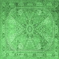 thumbnail image 1 of Ahgly Company Indoor Square Persian Emerald Green Traditional Area Rugs, 6' Square, 1 of 4
