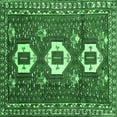 thumbnail image 1 of Ahgly Company Indoor Square Persian Emerald Green Traditional Area Rugs, 7' Square, 1 of 4