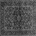 thumbnail image 1 of Ahgly Company Indoor Square Persian Gray Traditional Area Rugs, 6' Square, 1 of 1