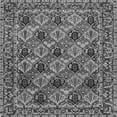 thumbnail image 1 of Ahgly Company Indoor Square Persian Gray Traditional Area Rugs, 7' Square, 1 of 1