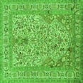 thumbnail image 1 of Ahgly Company Indoor Square Persian Green Traditional Area Rugs, 5' Square, 1 of 1