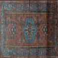 thumbnail image 1 of Ahgly Company Indoor Square Persian Light Blue Traditional Area Rugs, 5' Square, 1 of 4