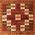 thumbnail image 1 of Ahgly Company Indoor Square Persian Orange Traditional Area Rugs, 6' Square, 1 of 1