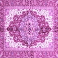 thumbnail image 1 of Ahgly Company Indoor Square Persian Purple Traditional Area Rugs, 7' Square, 1 of 4