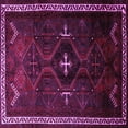 thumbnail image 1 of Ahgly Company Indoor Square Persian Purple Traditional Area Rugs, 8' Square, 1 of 4
