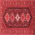 thumbnail image 1 of Ahgly Company Indoor Square Persian Red Traditional Area Rugs, 8' Square, 1 of 4