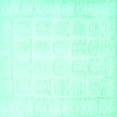 thumbnail image 1 of Ahgly Company Indoor Square Persian Turquoise Blue Traditional Area Rugs, 6' Square, 1 of 4