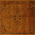 thumbnail image 1 of Ahgly Company Indoor Square Persian Yellow Traditional Area Rugs, 8' Square, 1 of 4