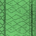 thumbnail image 1 of Ahgly Company Indoor Square Solid Emerald Green Modern Area Rugs, 7' Square, 1 of 4