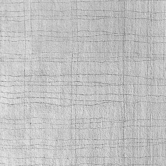 Ahgly Company Indoor Square Solid Gray Modern Area Rugs, 7' Square