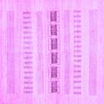 thumbnail image 1 of Ahgly Company Indoor Square Solid Purple Modern Area Rugs, 3' Square, 1 of 4