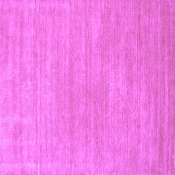 Ahgly Company Indoor Square Solid Purple Modern Area Rugs, 4' Square