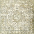 thumbnail image 1 of Ahgly Company Indoor Square Traditional Camel Brown Area Rugs, 8' Square, 1 of 6