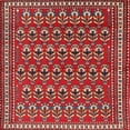 thumbnail image 1 of Ahgly Company Indoor Square Traditional Dark Almond Brown Area Rugs, 7' Square, 1 of 6
