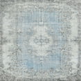 thumbnail image 1 of Ahgly Company Indoor Square Traditional Light Gray Area Rugs, 6' Square, 1 of 6