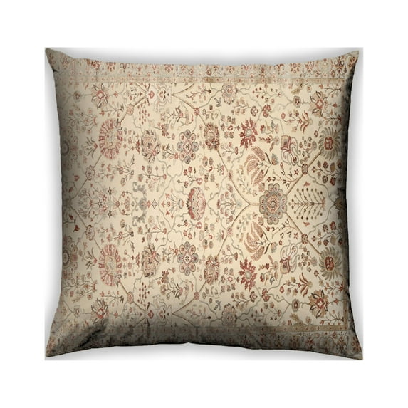Ahgly Company Indoor Square Traditional Throw Pillow, 18 inch by 18 inch