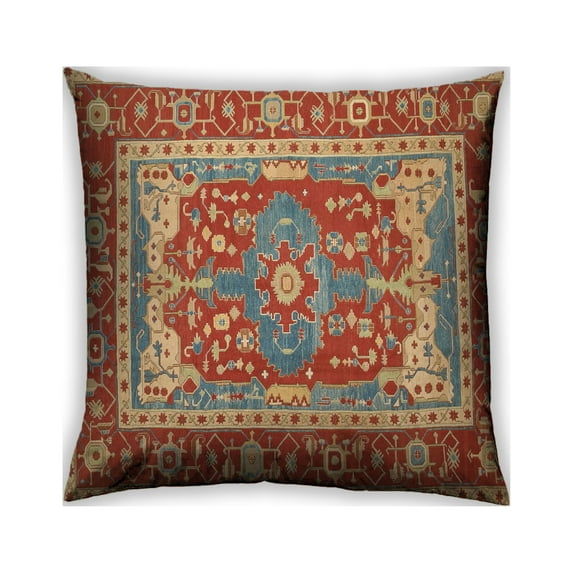 Ahgly Company Indoor Square Traditional Throw Pillow, 18 inch by 18 inch