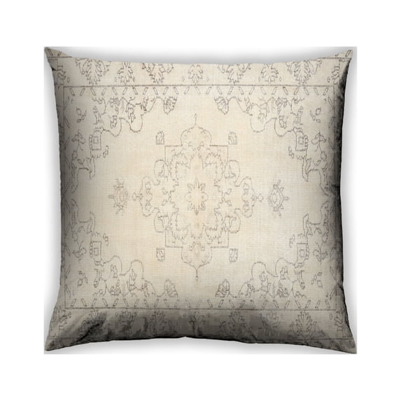 Ahgly Company Indoor Square Traditional Throw Pillow, 18 inch by 18 inch