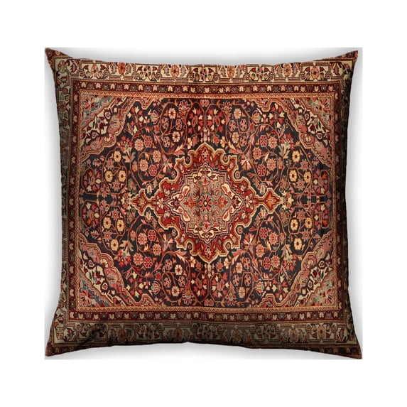 Ahgly Company Indoor Square Traditional Throw Pillow, 18 inch by 18 inch