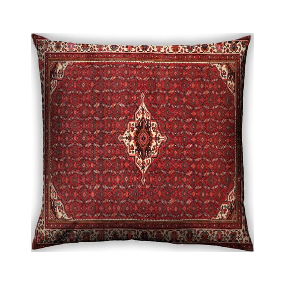 Ahgly Company Indoor Square Traditional Throw Pillow, 18 inch by 18 inch
