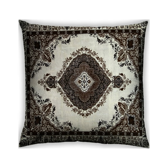 Ahgly Company Indoor Square Traditional Throw Pillow, 18 inch by 18 inch