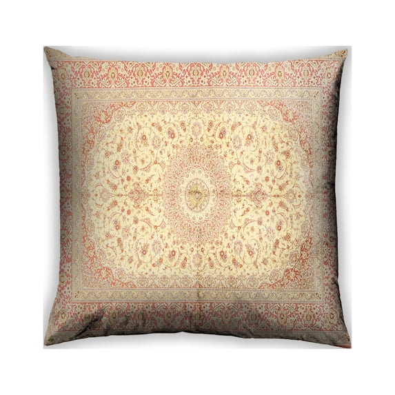 Ahgly Company Indoor Square Traditional Throw Pillow, 18 inch by 18 inch