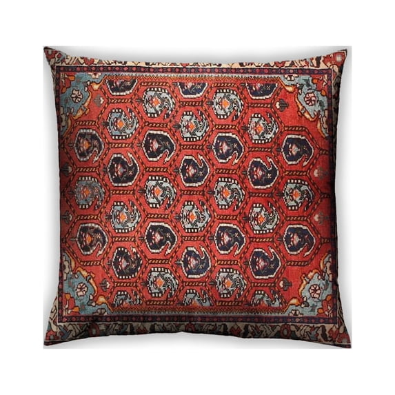 Ahgly Company Indoor Square Traditional Throw Pillow, 18 inch by 18 inch