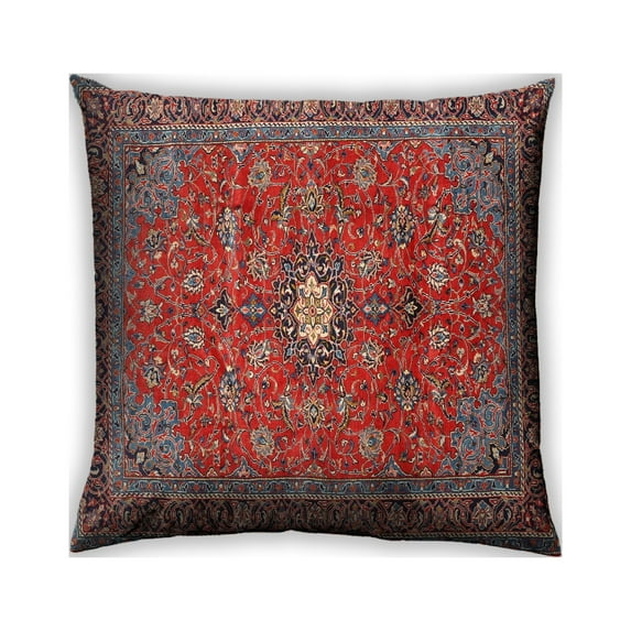 Ahgly Company Indoor Square Traditional Throw Pillow, 18 inch by 18 inch