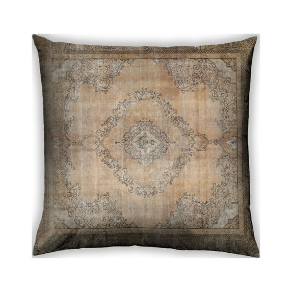 Ahgly Company Indoor Square Traditional Throw Pillow, 18 inch by 18 inch