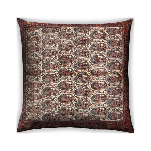 Ahgly Company Indoor Square Traditional Throw Pillow, 18 inch by 18 inch
