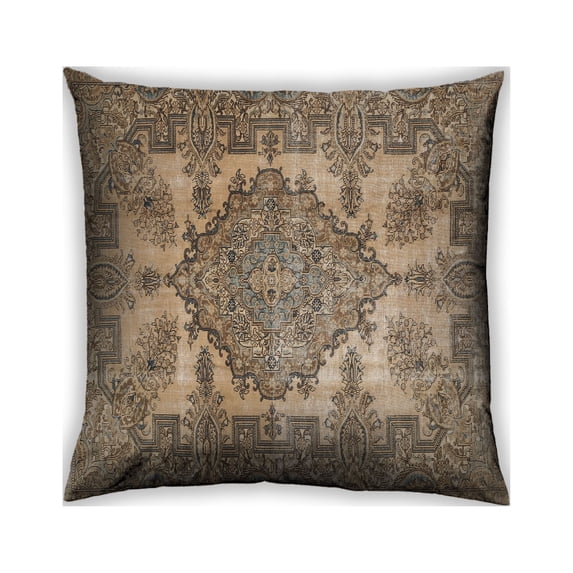 Ahgly Company Indoor Square Traditional Throw Pillow, 18 inch by 18 inch