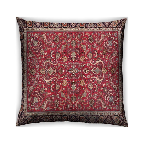 Ahgly Company Indoor Square Traditional Throw Pillow, 18 inch by 18 inch