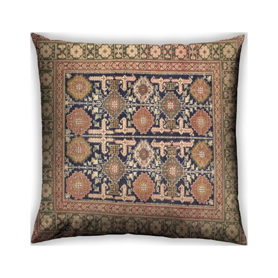 Ahgly Company Indoor Square Traditional Throw Pillow, 18 inch by 18 inch