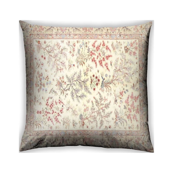 Ahgly Company Indoor Square Traditional Throw Pillow, 18 inch by 18 inch