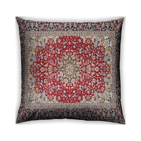 Ahgly Company Indoor Square Traditional Throw Pillow, 18 inch by 18 inch