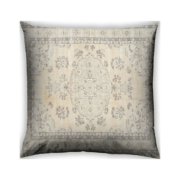 Ahgly Company Indoor Square Traditional Throw Pillow, 18 inch by 18 inch