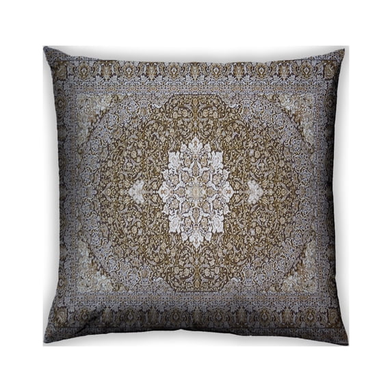 Ahgly Company Indoor Square Traditional Throw Pillow, 18 inch by 18 inch