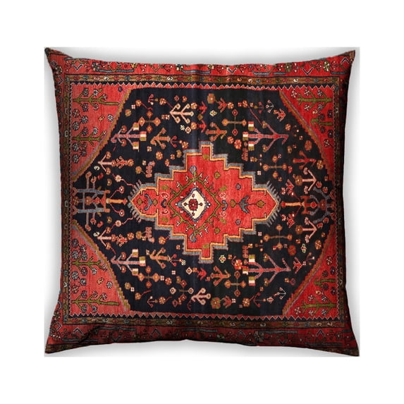 Ahgly Company Indoor Square Traditional Throw Pillow, 18 inch by 18 inch