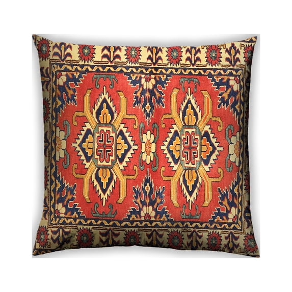 Ahgly Company Indoor Square Traditional Throw Pillow, 18 inch by 18 inch