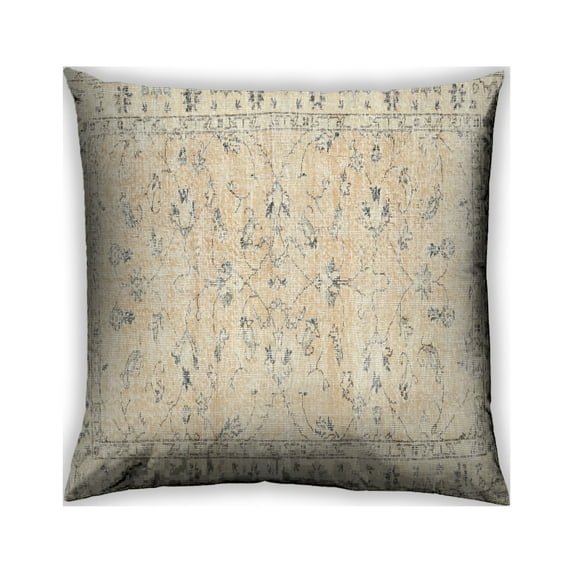 Ahgly Company Indoor Square Traditional Throw Pillow, 18 inch by 18 inch