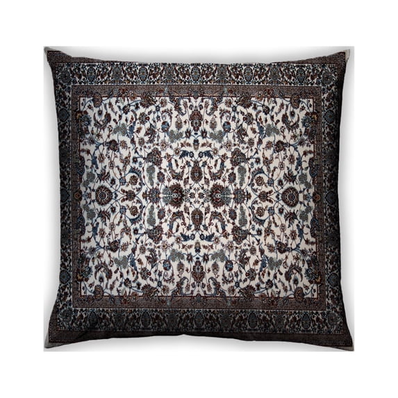 Ahgly Company Indoor Square Traditional Throw Pillow, 18 inch by 18 inch
