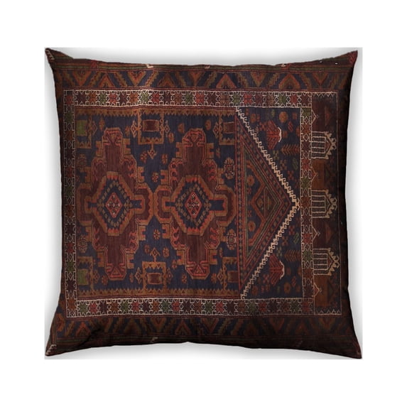 Ahgly Company Indoor Square Traditional Throw Pillow, 18 inch by 18 inch